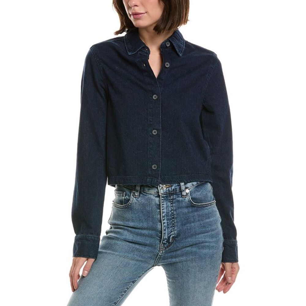 Dl1961 Womens  Montauk Shirt, Blue